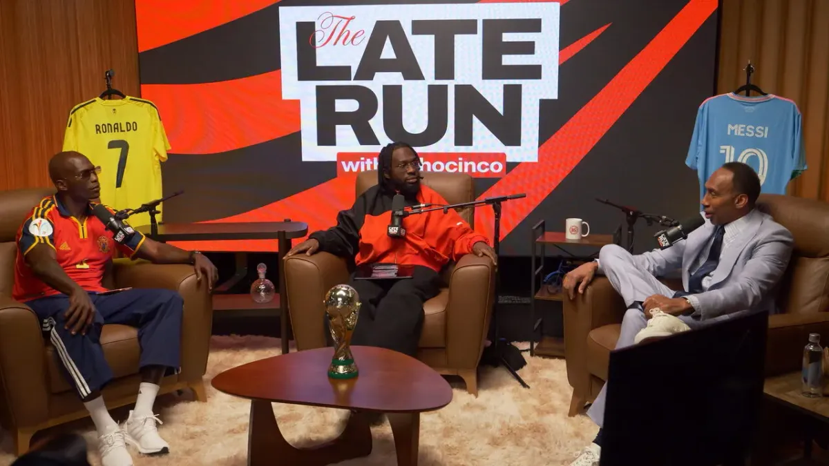The Late Run with Ochocinco featuring Stephen A. Smith recorded at The Lounge Las Vegas