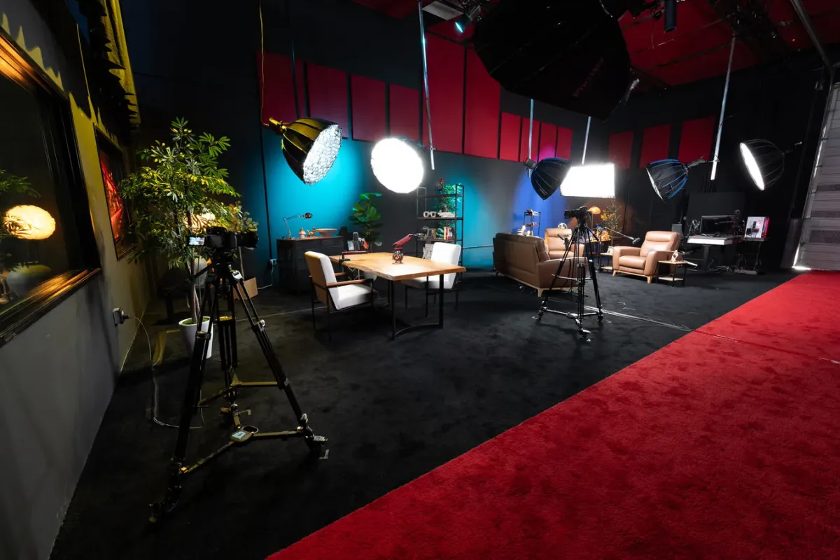 Sin City Podcast Studios full production floor with equipment and studio spaces Las Vegas